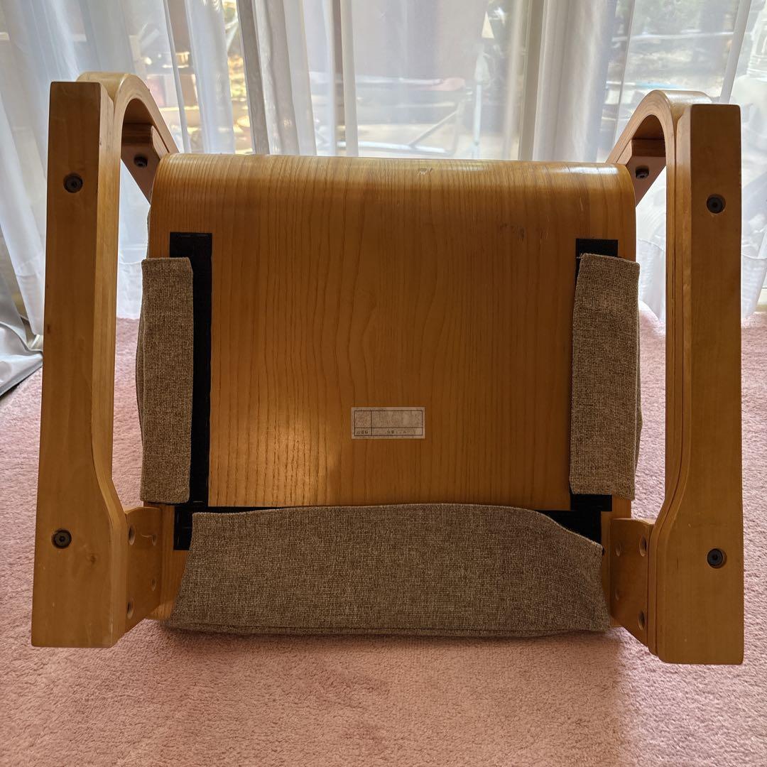 通販生活 カタログハウス 楽座椅子 新日本木工　座椅子