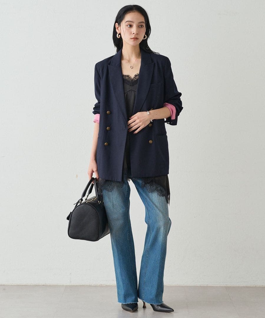 Laungedress レースキャミ