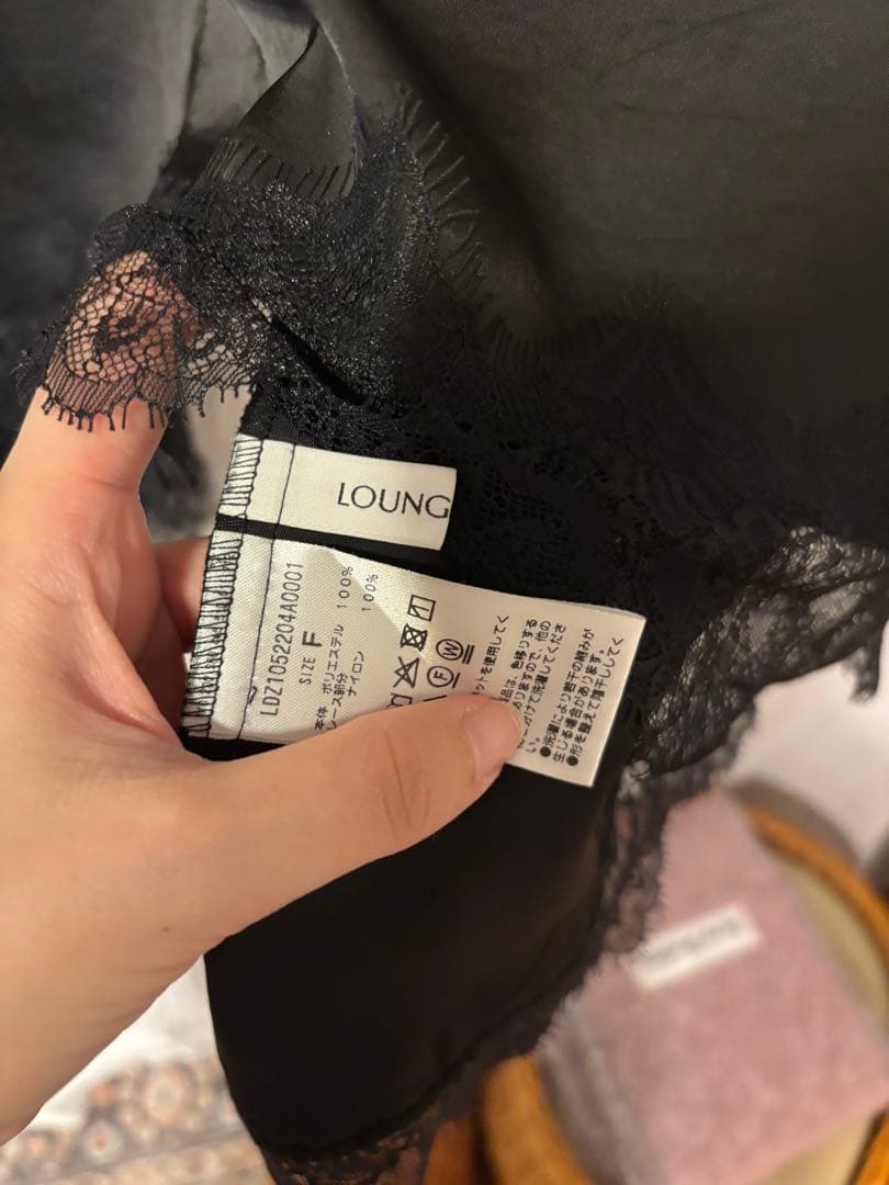 Laungedress レースキャミ