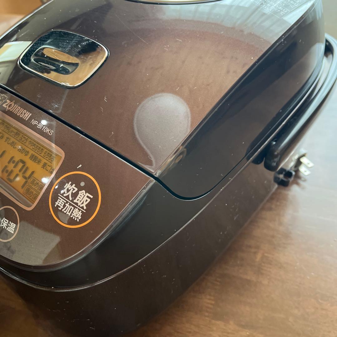 ZOJIRUSHI NP-BI10KS 炊飯器 ブラウン