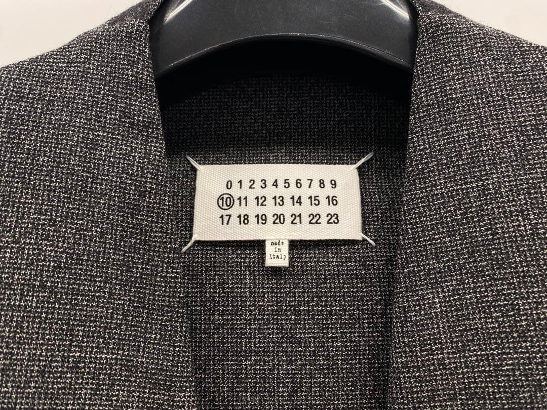 Maison Margielaノーカラージャケット