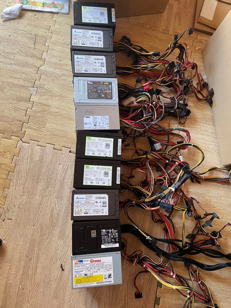 30\1-1 電源ユニット400-450W x10個セット