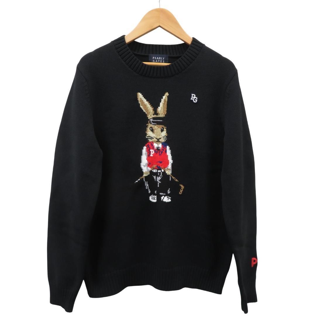 【美品】PEARLY GATES ニットセーター 1 非売品 [M7433]