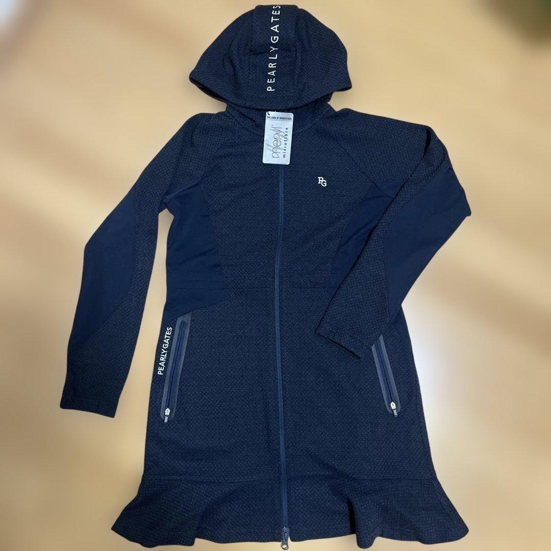 大幅値下げ中新品パーリーゲイツ　ジップアップワンピース　PEARLYGATES