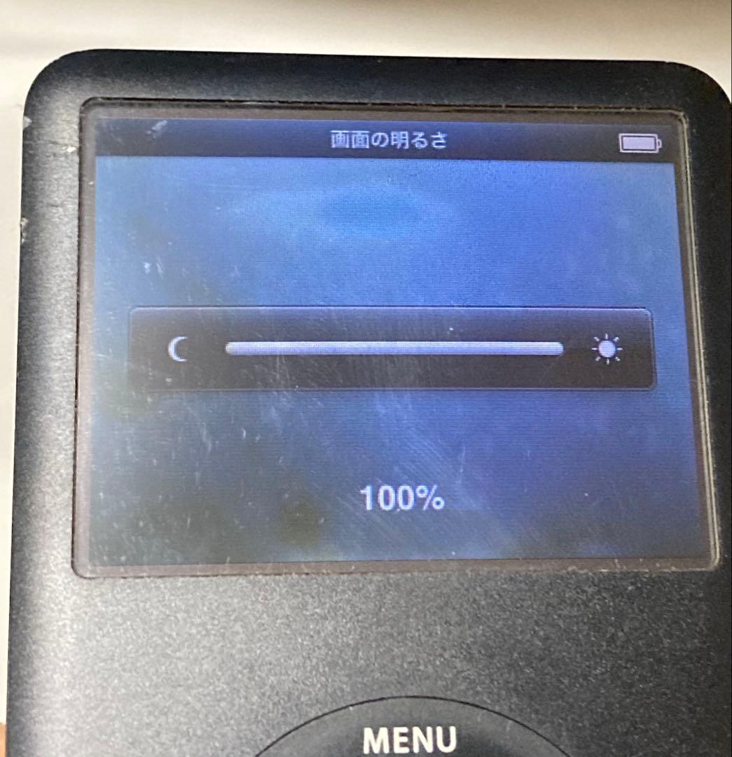 ポータブルプレーヤー iPod classic a1238 80gb