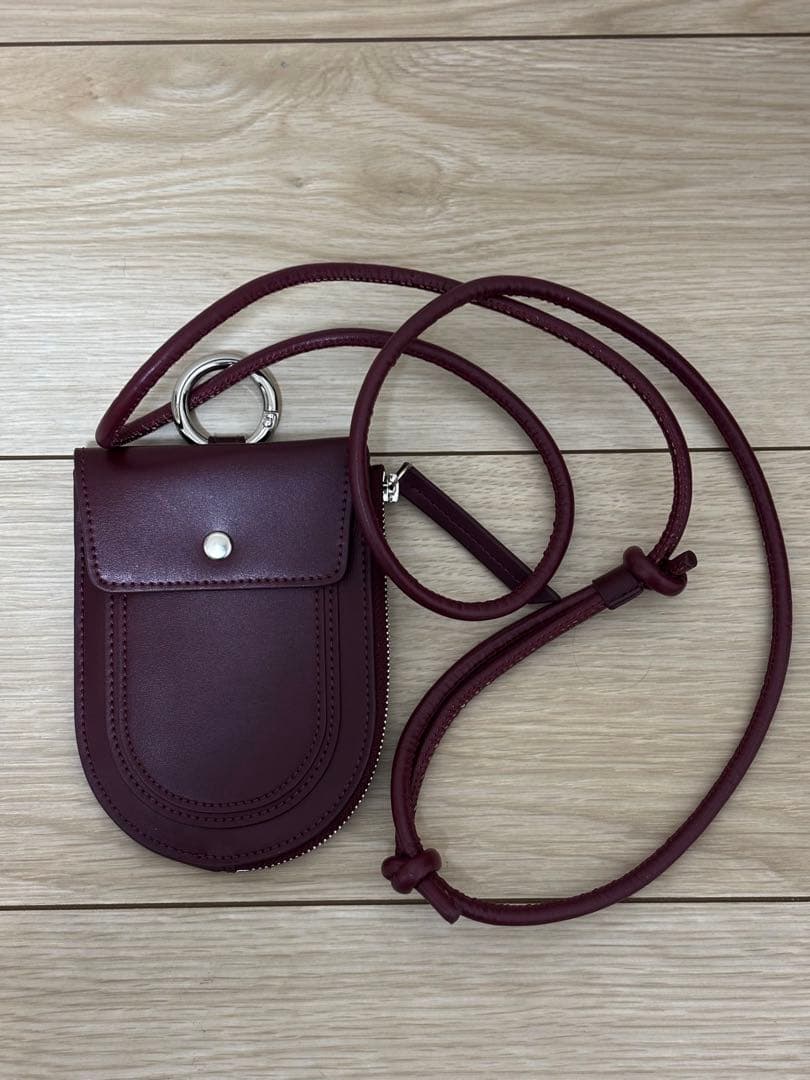 値下げ中⭐︎ajew Function wallet case 財布　バーガンディ