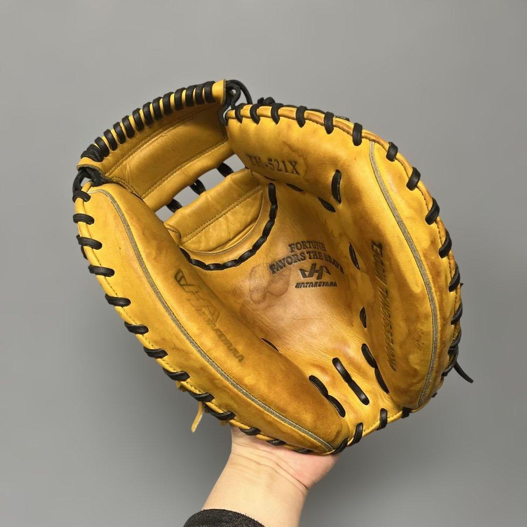 1180 ハタケヤマ 型抜群 即戦力 軟式 キャッチャーミット