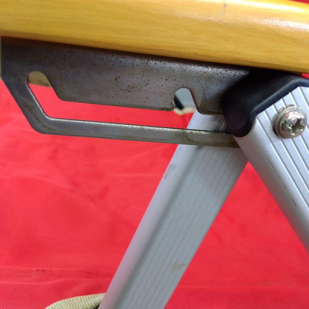 《Colemanコンパクトクッションチェア》レッド×ブラック2脚セット