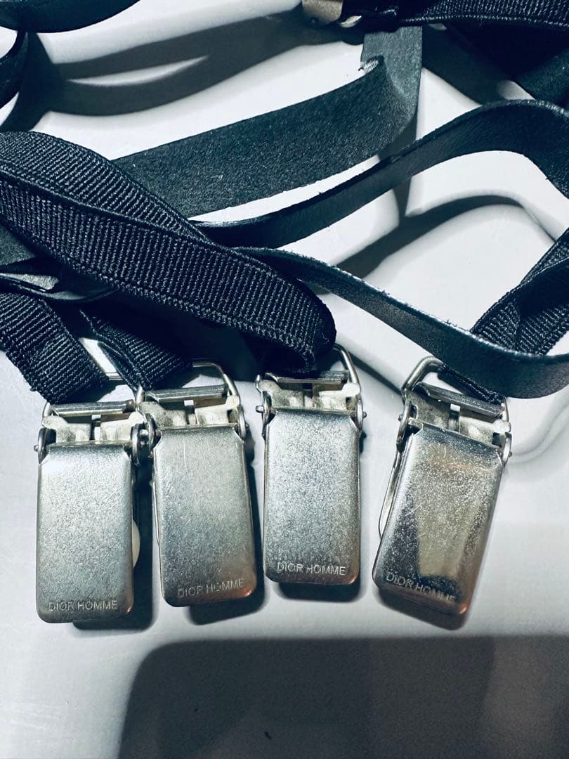 dior homme 06ss ジャンク品　サスペンダー