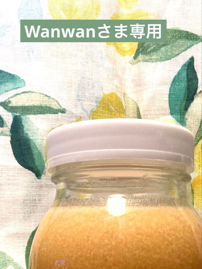 wanwan　ニホンミツバチ　生ハチミツ　　　日本蜜蜂　1120g