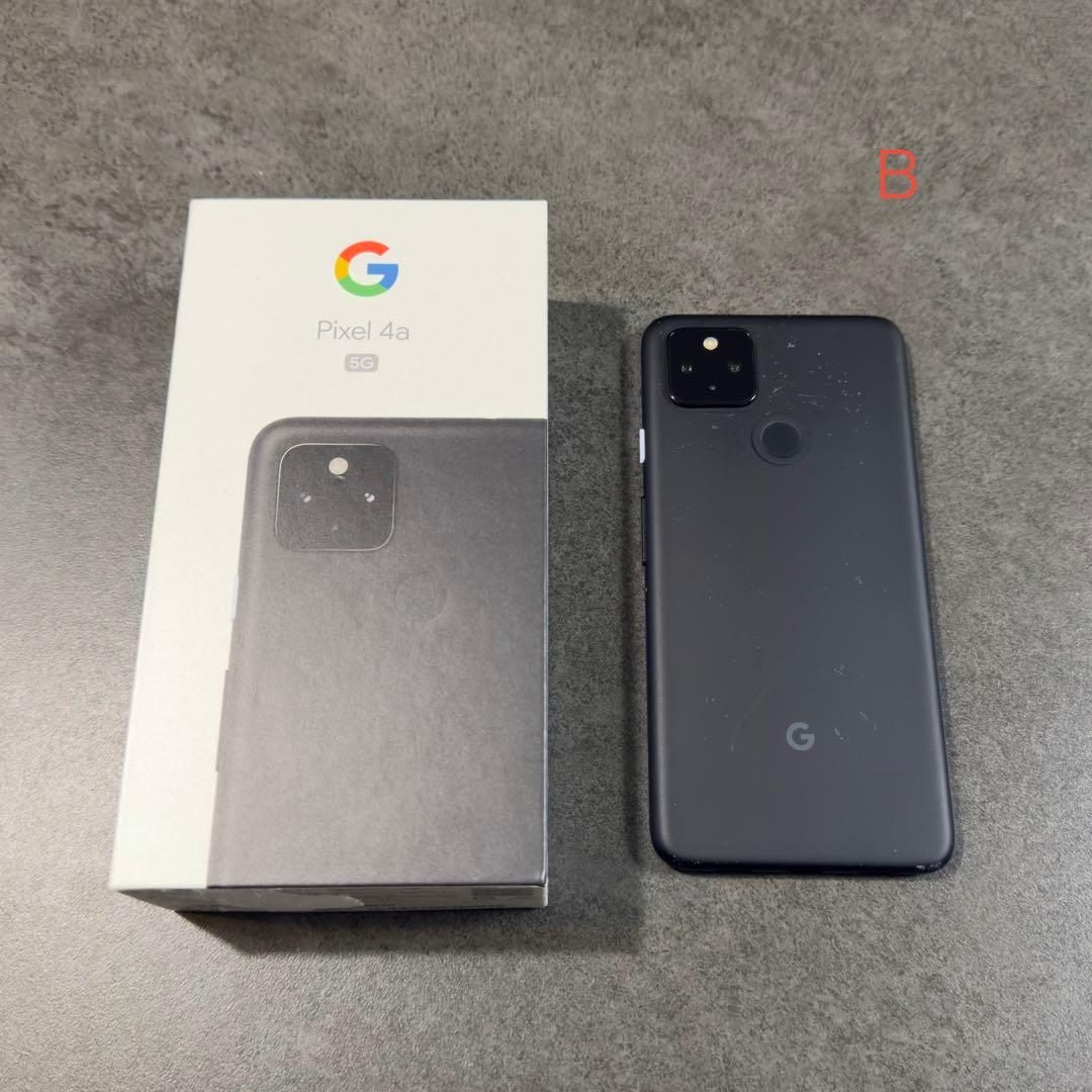 Google Pixel 4a 5G 本体 ブラック 管理Ｂ