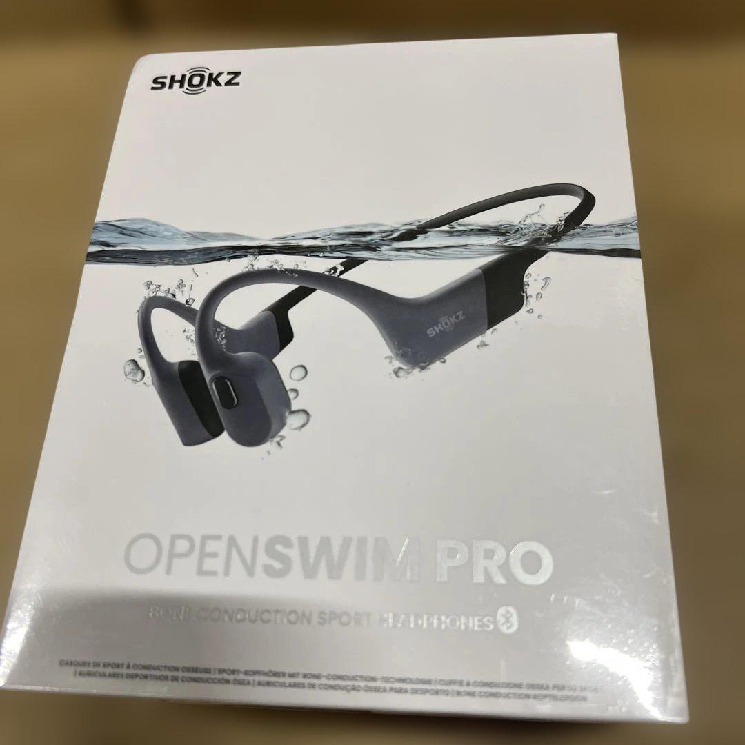 新品 Shokz ショックス OpenSwim Pro オープンイヤー グレー