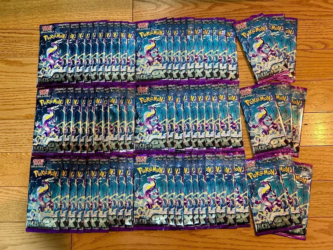 ポケモンカード バイオレットex 69パック