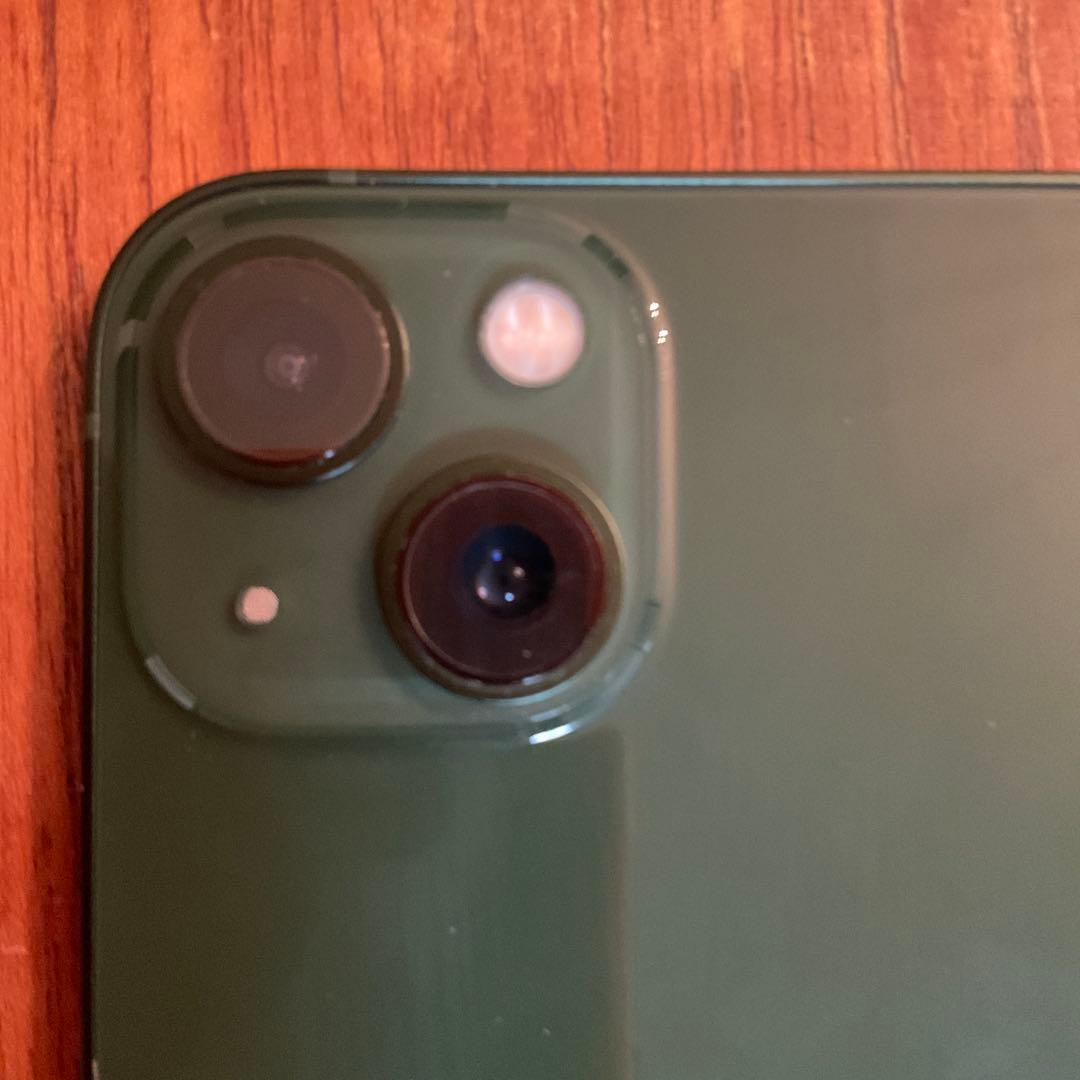 美品　Apple iPhone 13 本体　ミッドナイトグリーン