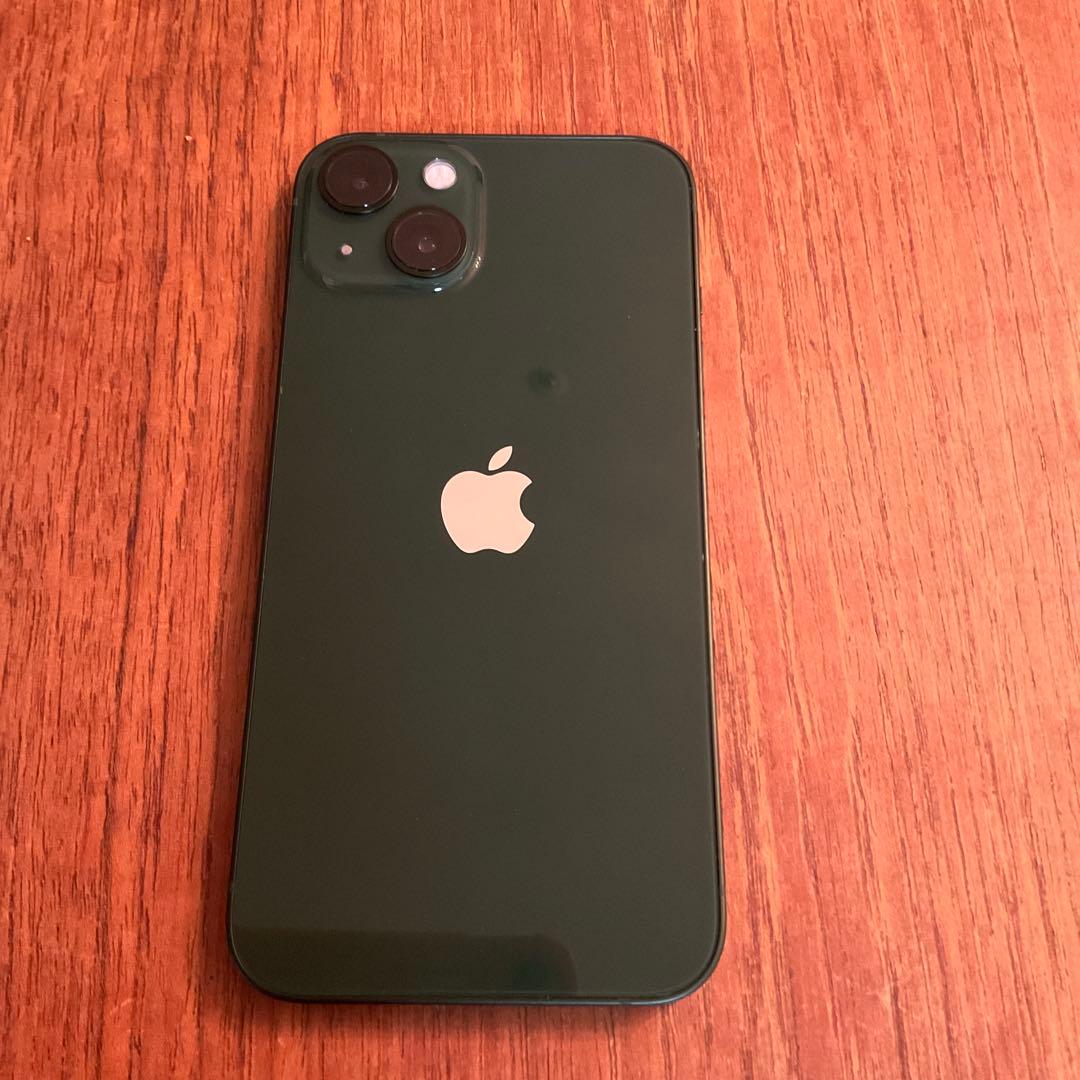 美品　Apple iPhone 13 本体　ミッドナイトグリーン