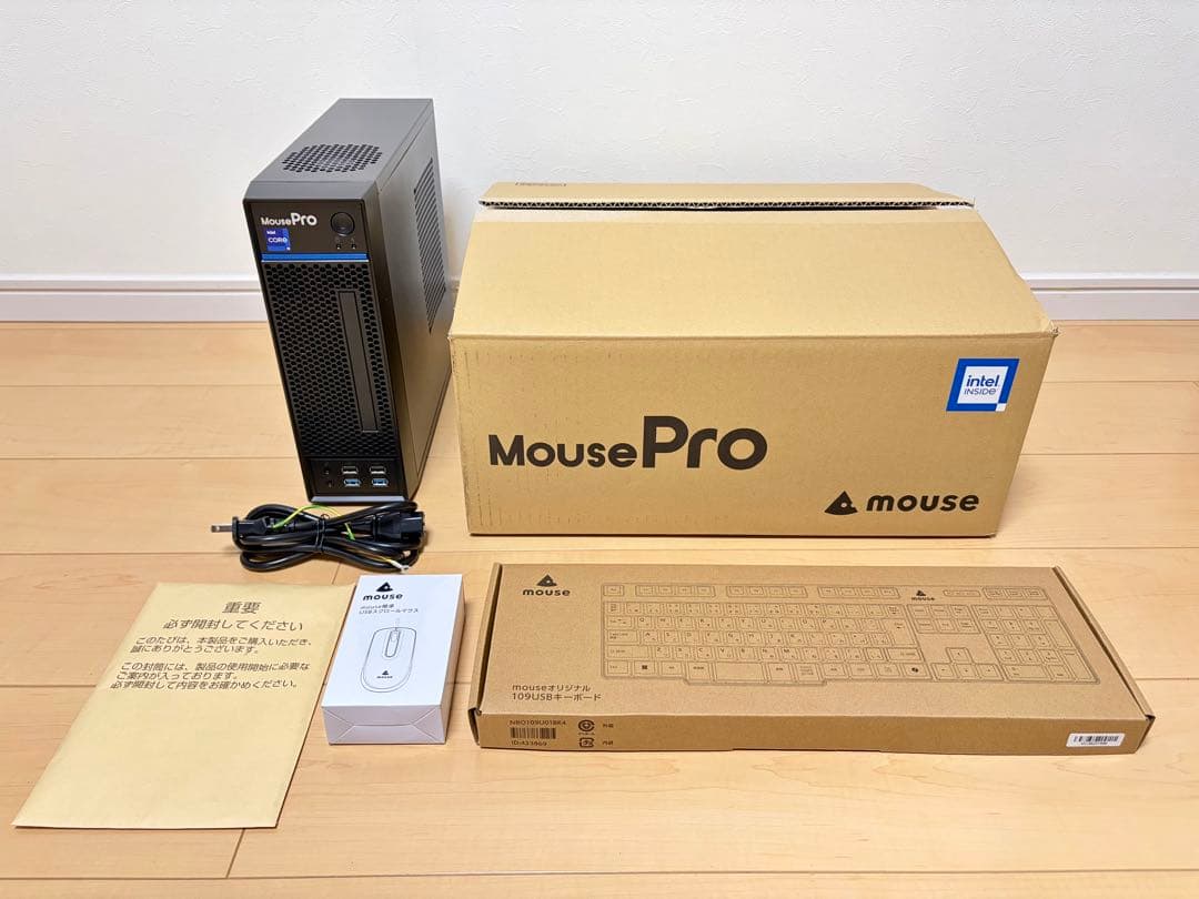 【ほぼ未使用】MousePro i9-14900 64GB 4TB