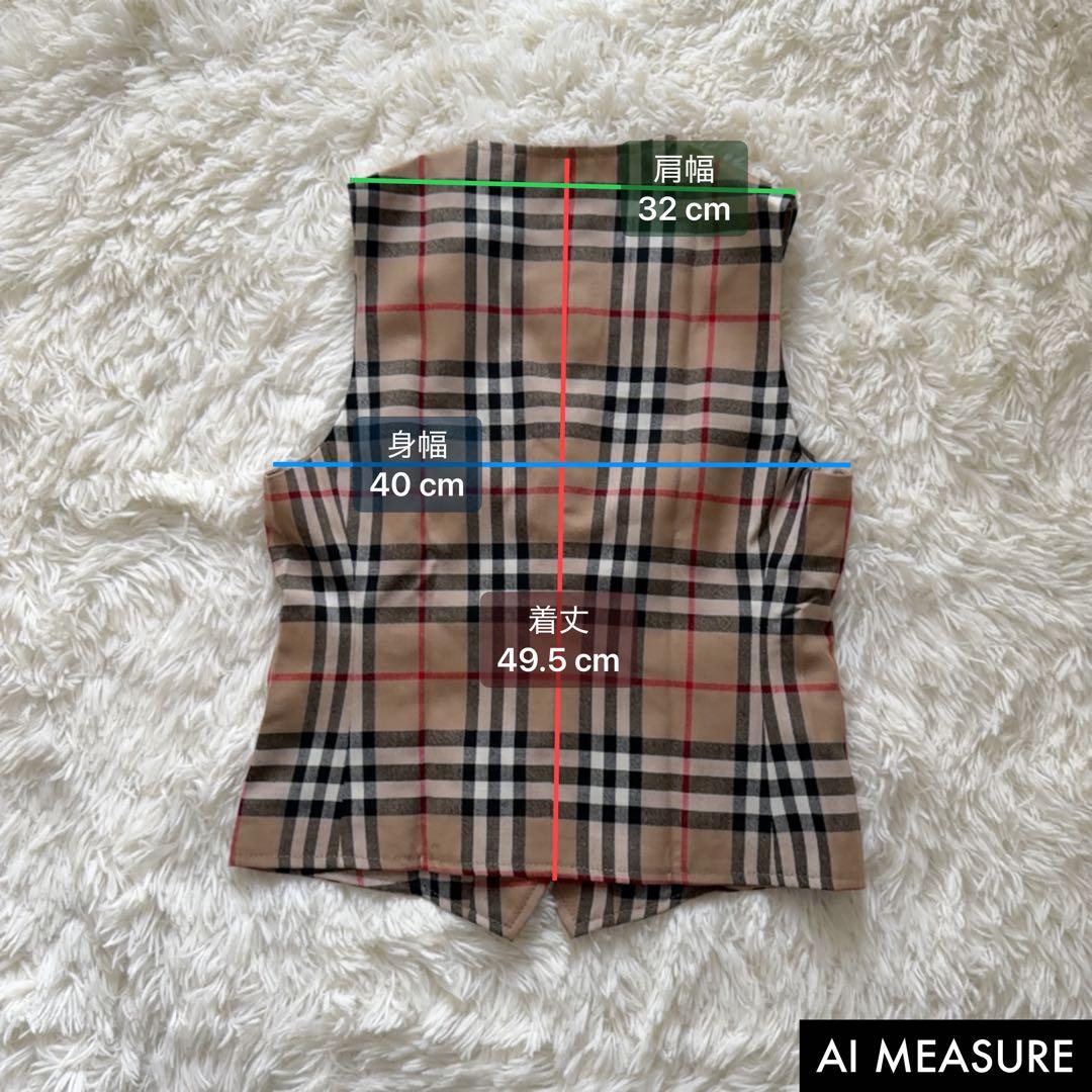 新品タグ付✨90’s Burberrys バーバリーノバチェック ジレ　ベスト