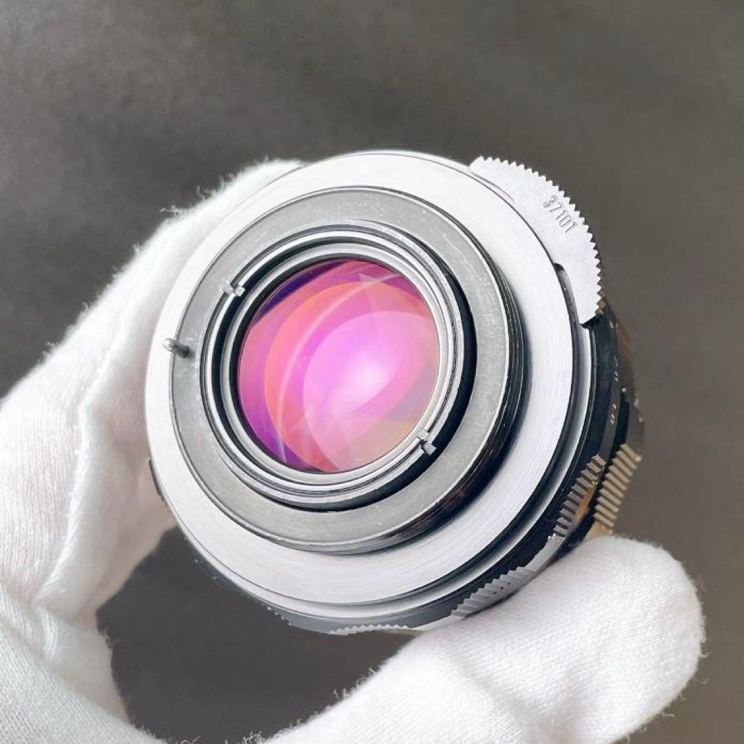 【虹色美フレア】スーパータクマー55mm f1.8 整備済 M42