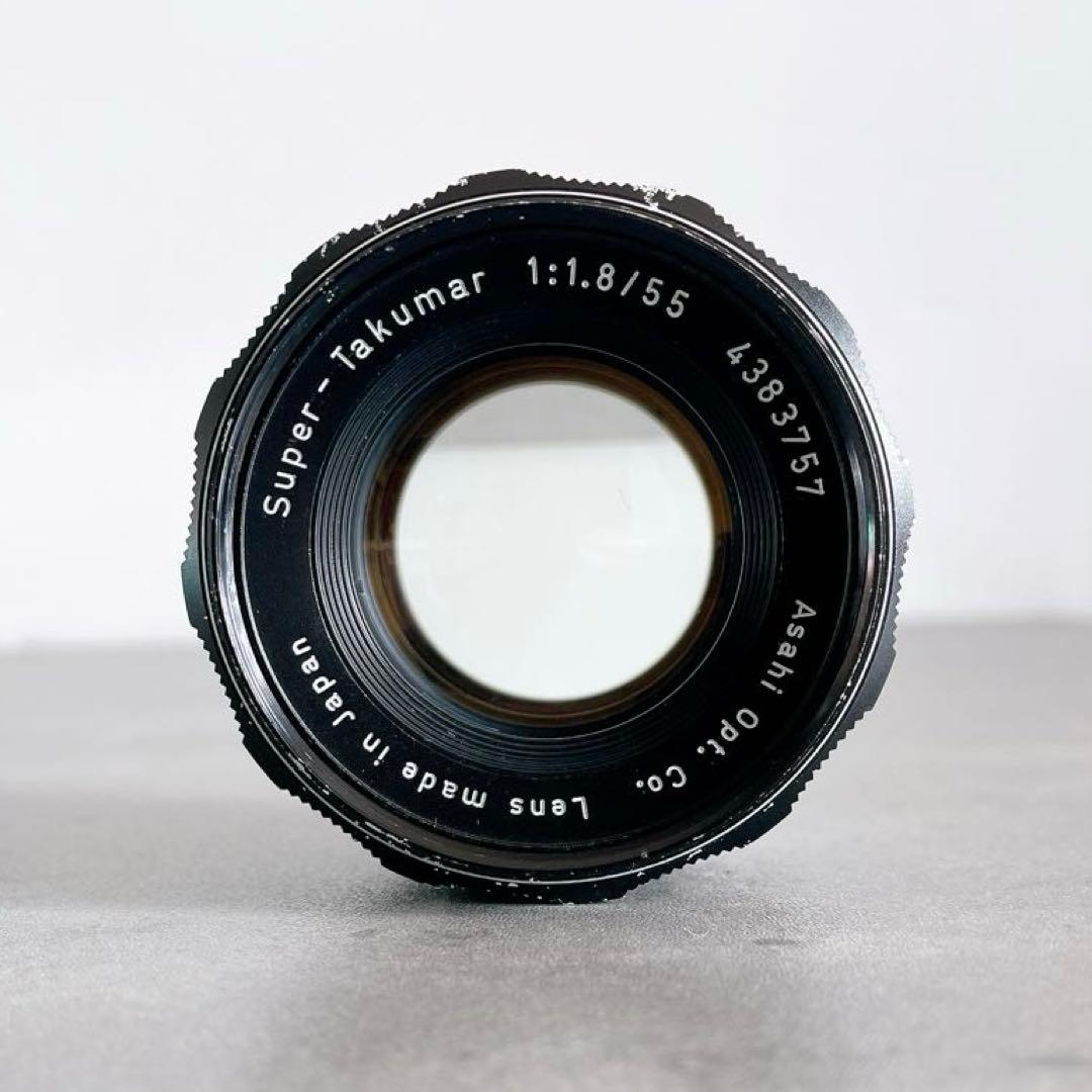 【虹色美フレア】スーパータクマー55mm f1.8 整備済 M42