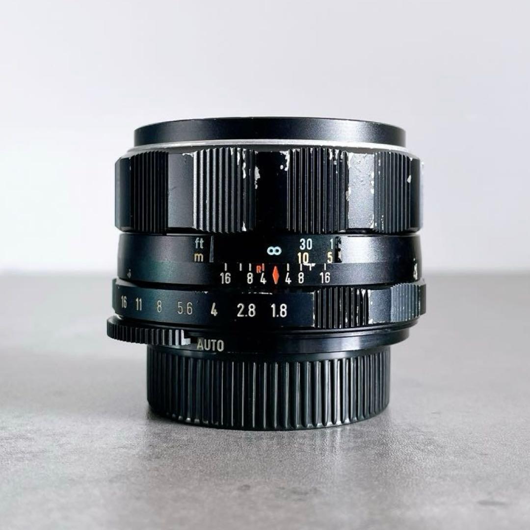 【虹色美フレア】スーパータクマー55mm f1.8 整備済 M42