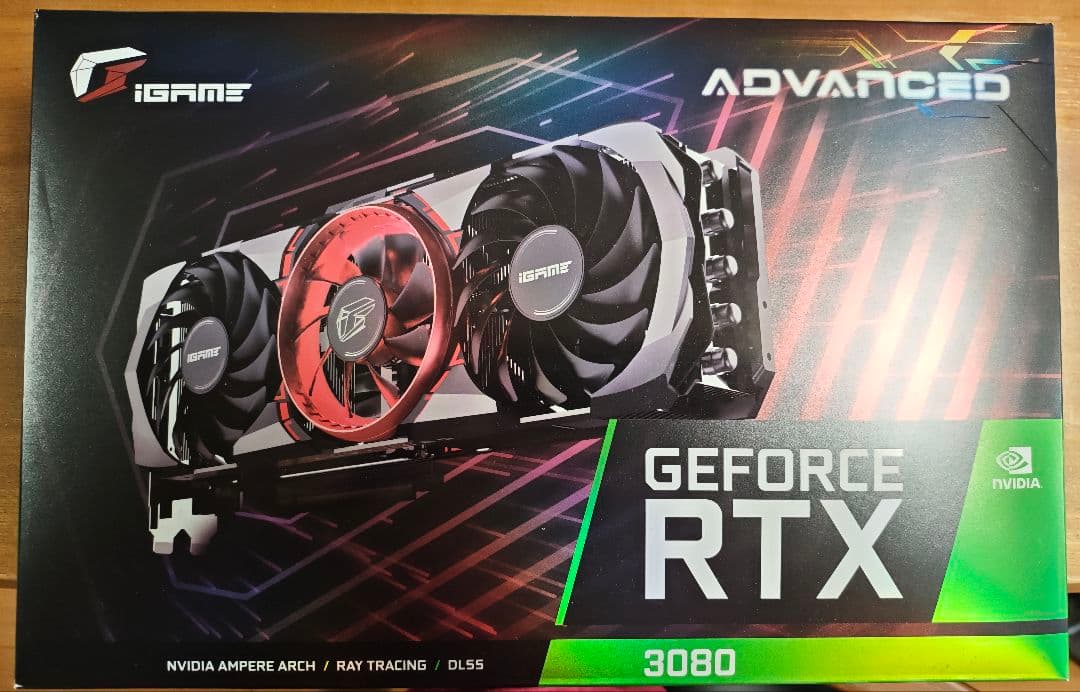 グラフィックボード・グラボ・ビデオカード iGame GeForce RTX 3080 Advanced OC 10G