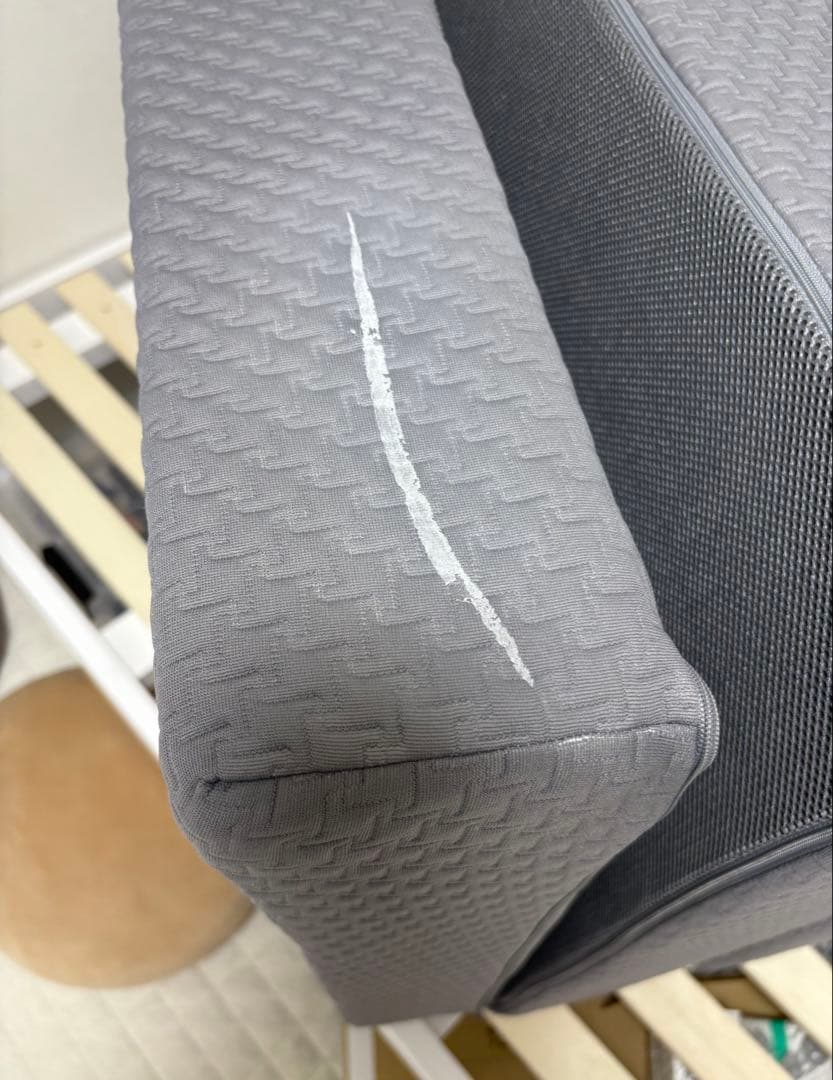 EMOOR シングルマットレス グレー