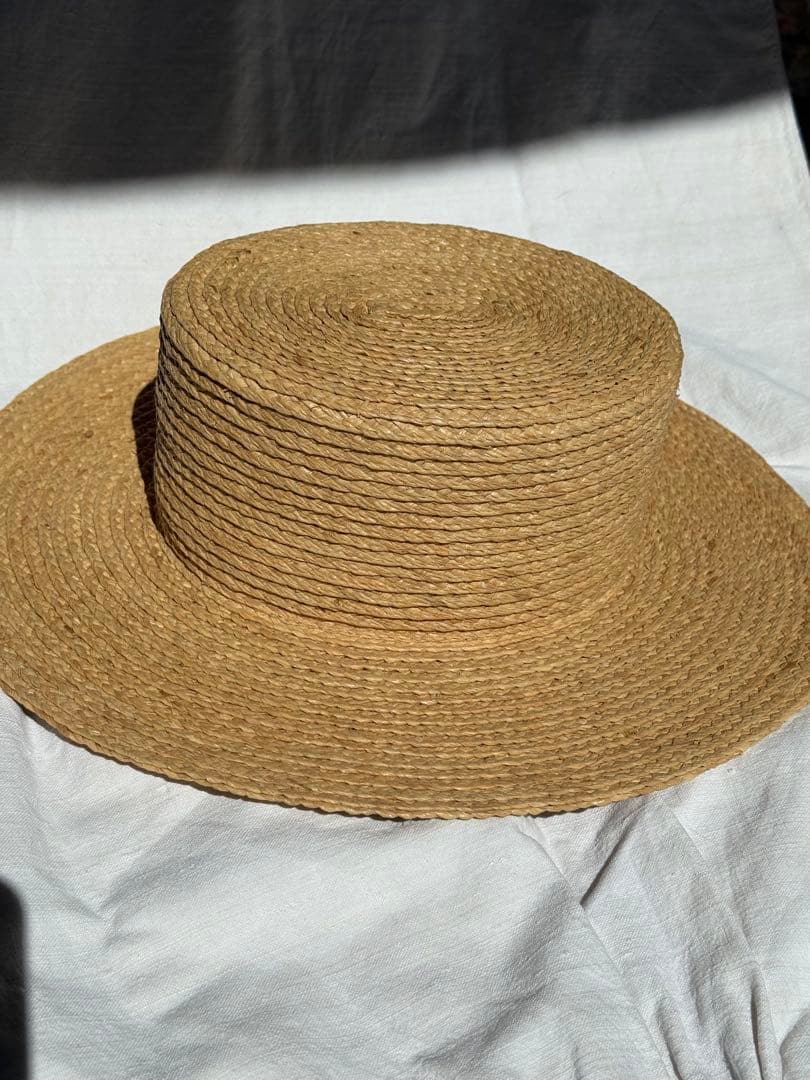 オールドマンズテーラー ‪✕‬ Ecru et pousse 別注ラフィアハット