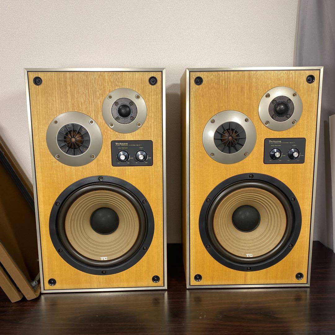 【名機】Technics SB-411 ホーンツイーター ペア スピーカー