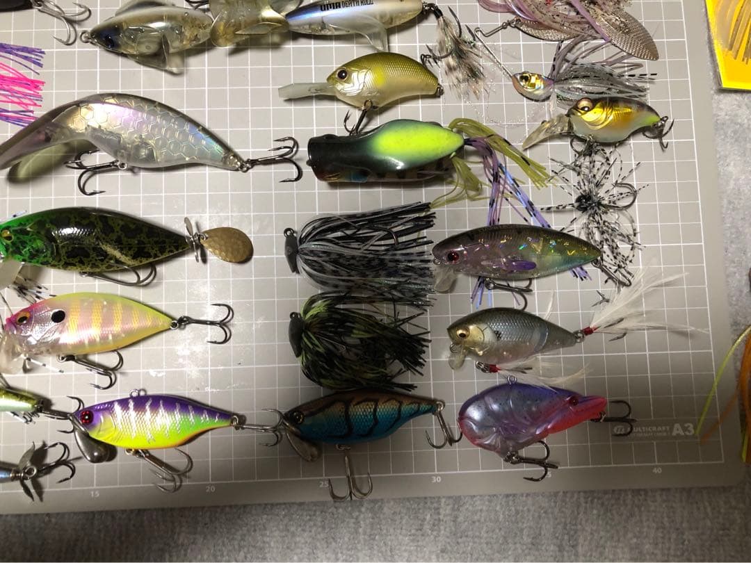 バス釣り　ルアーセット