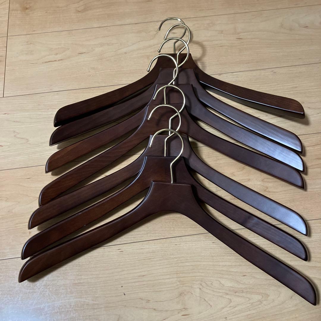 ナカタハンガー 7本セット シャツハンガー 中田ハンガー