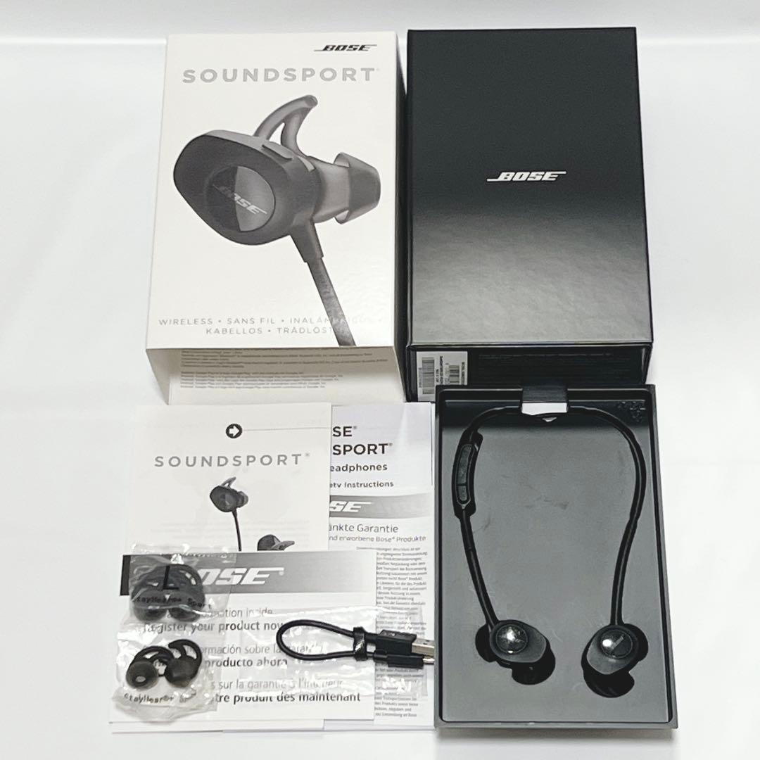 Bose SoundSport ワイヤレスイヤホン ブラック