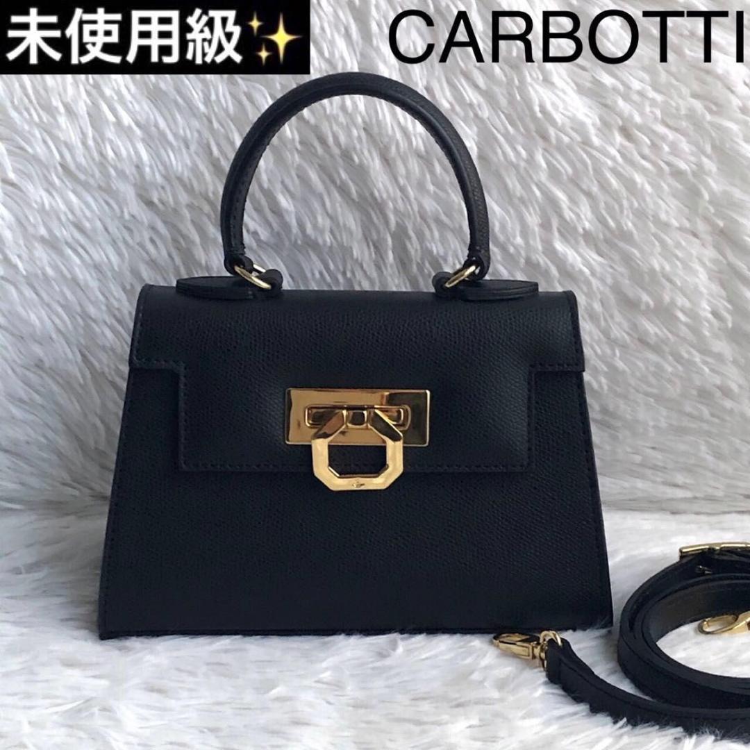 ショルダーバッグ レディース 黒 CARBOTTI カルボッティ 本革 レザー