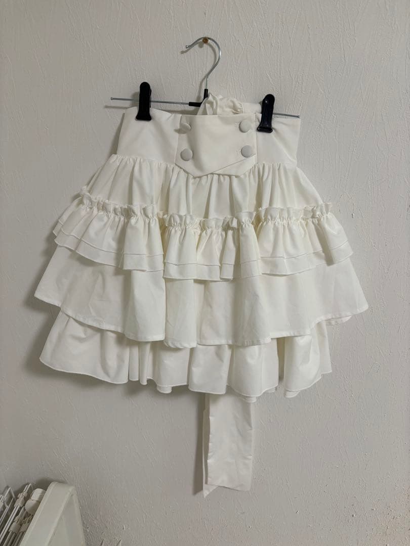 catcocoon スカートのみ 白 ホワイト M