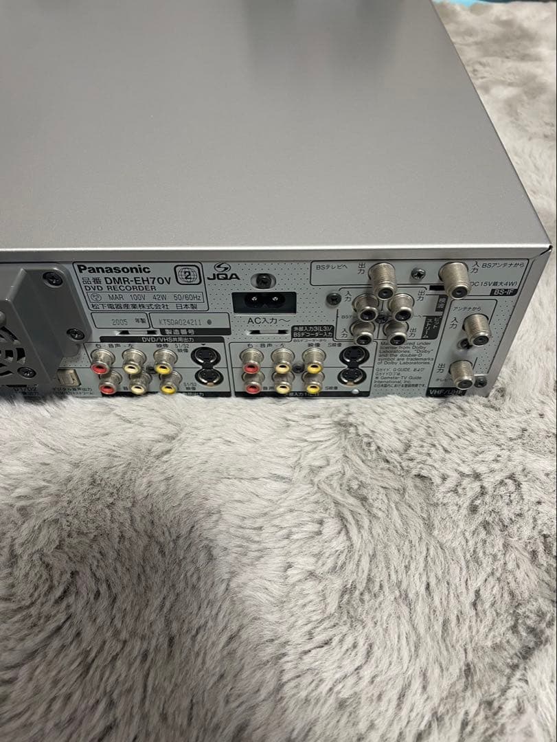 美品　Panasonic DIGA DMR-EH70V VHS・DVDプレーヤー