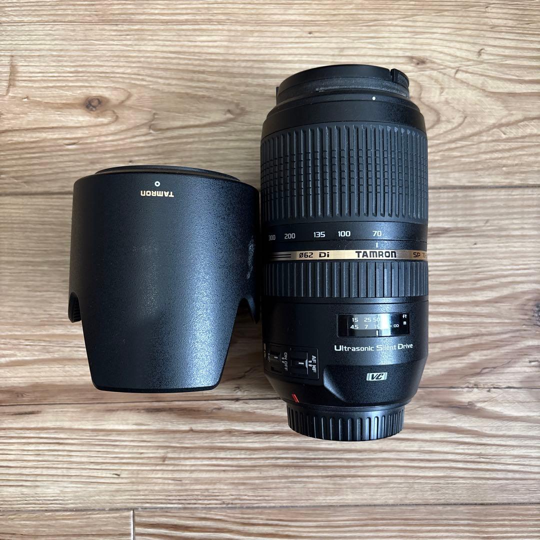 TAMRON SP 70-300mm F/4-5.6 Di レンズ CANON