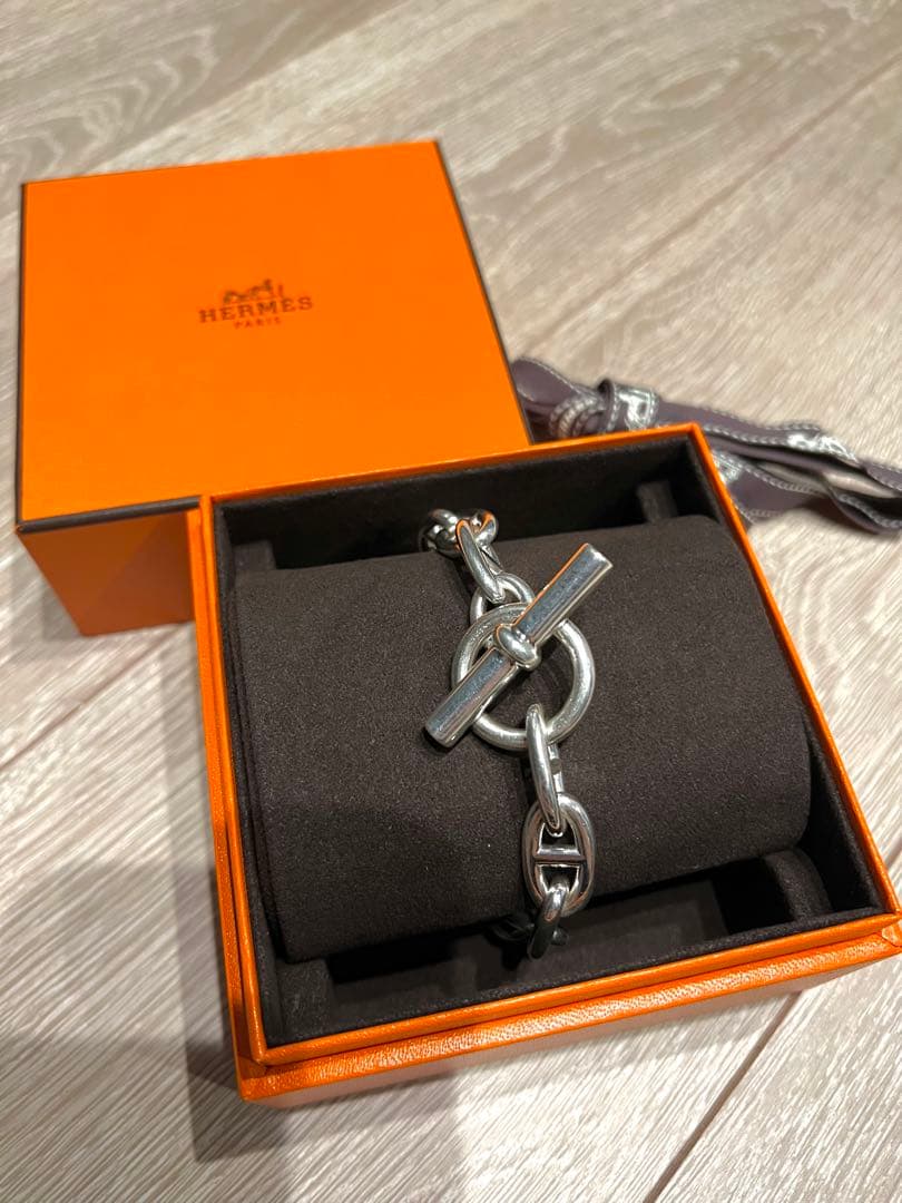 エルメス　シェーヌダンクル　GM 13コマ　領収書付き