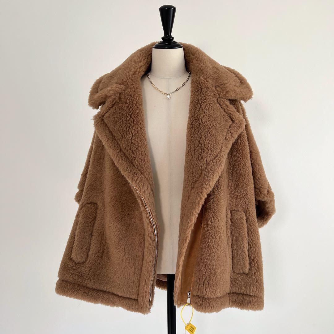 新品未使用 ベアポンチョジップテーラードMaxMaraがお好きな方