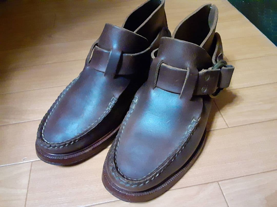 ユケテン　27センチ　モカシン　ブーツ　中古　9d