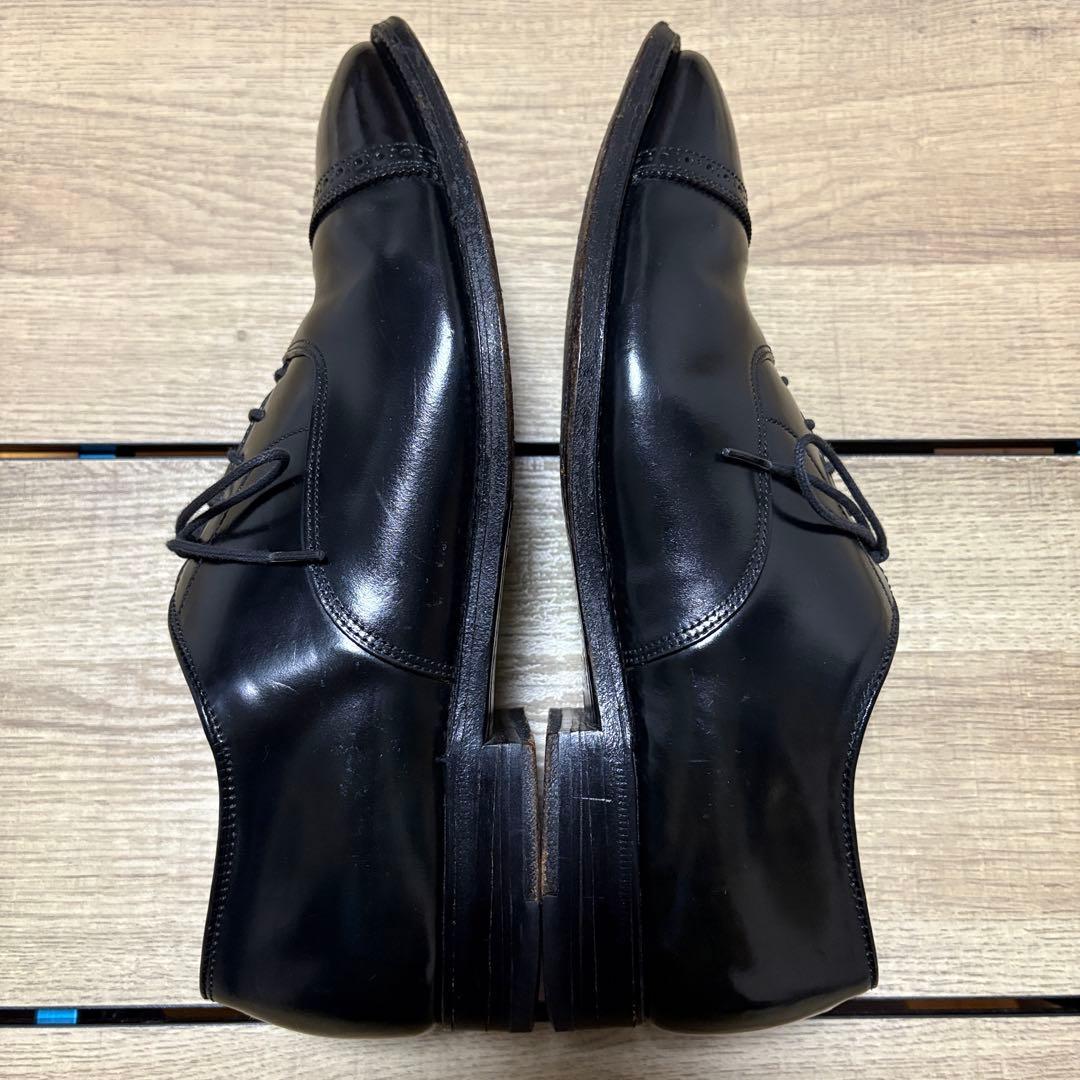 オールデン ブルックスブラザーズ 別注 ストレートチップ ブラック コードバン