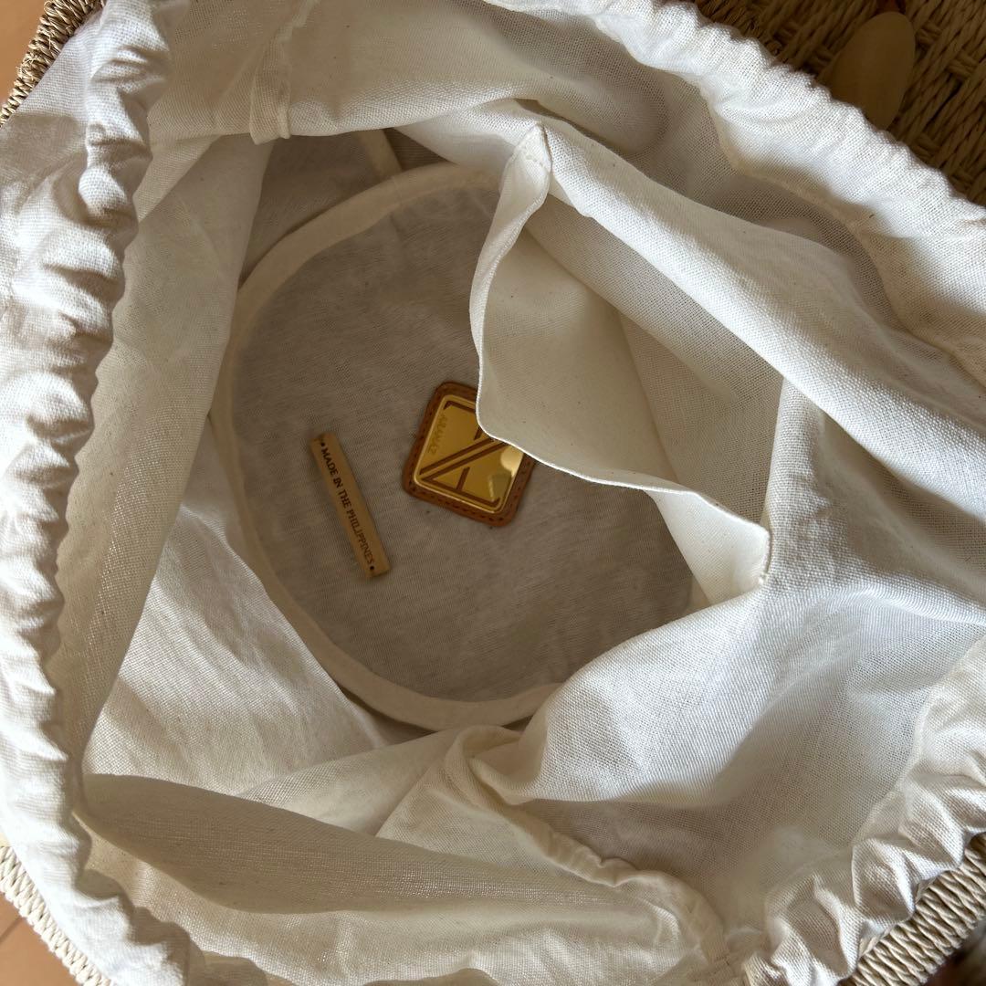 ARANAZアラナス かごバッグ アバカ トートバッグ