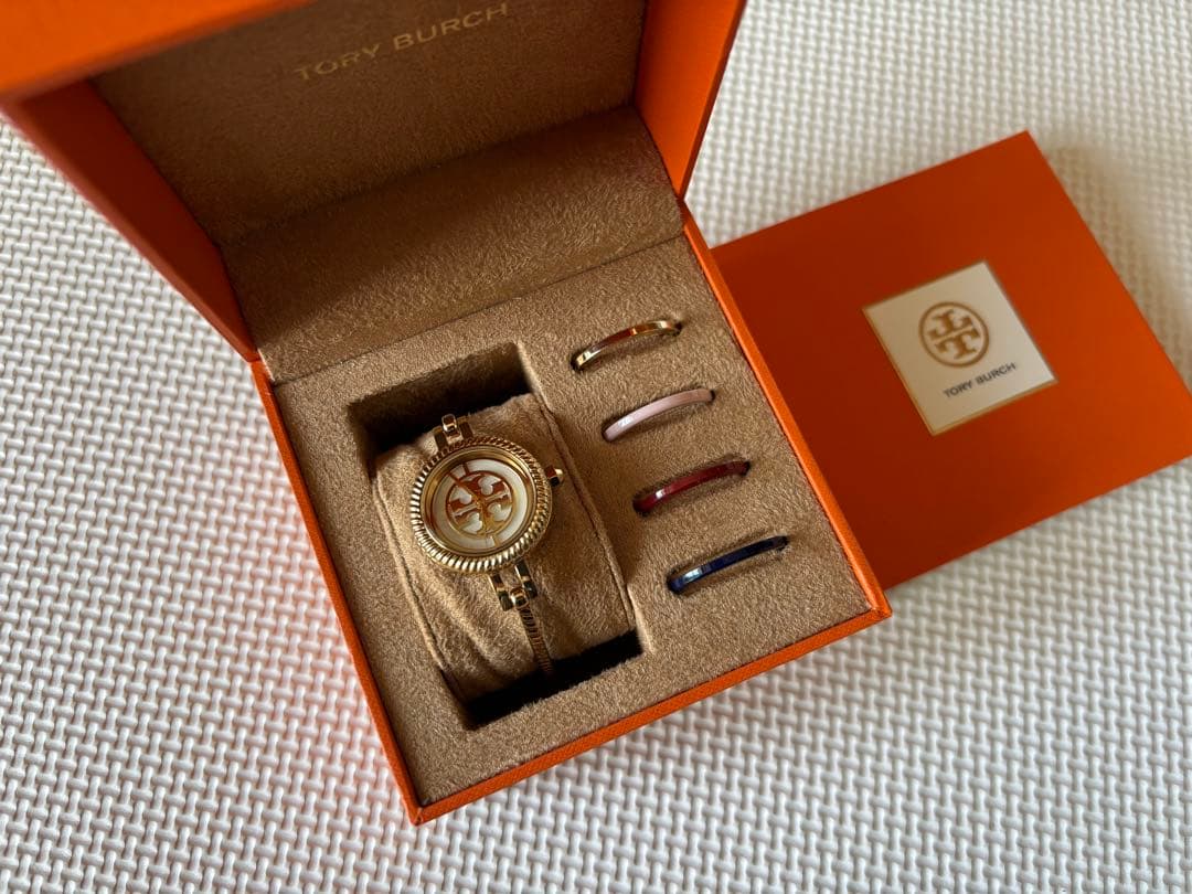 TORY BURCH 腕時計 ゴールド 交換用バンド付き