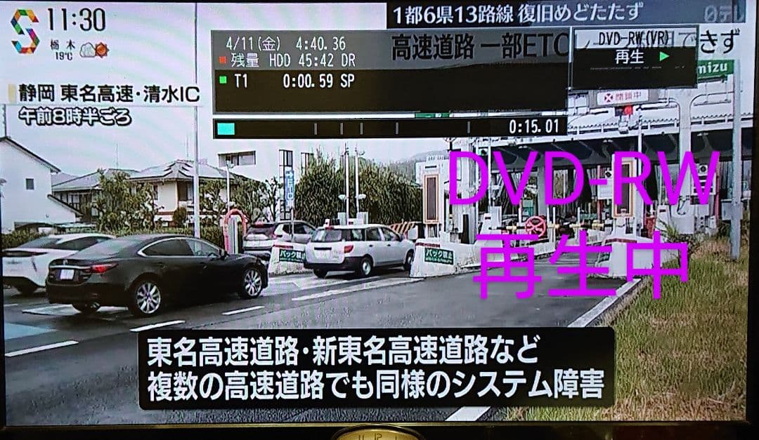 週末特価/パナソニック/DMR-BR580/500GB/リモコン付/動作品