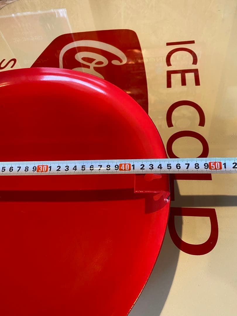 【希少】ビンテージ Coca-Cola コカコーラ ボタンサイン 琺瑯看板