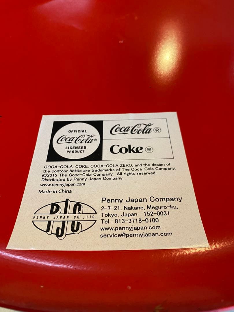 【希少】ビンテージ Coca-Cola コカコーラ ボタンサイン 琺瑯看板