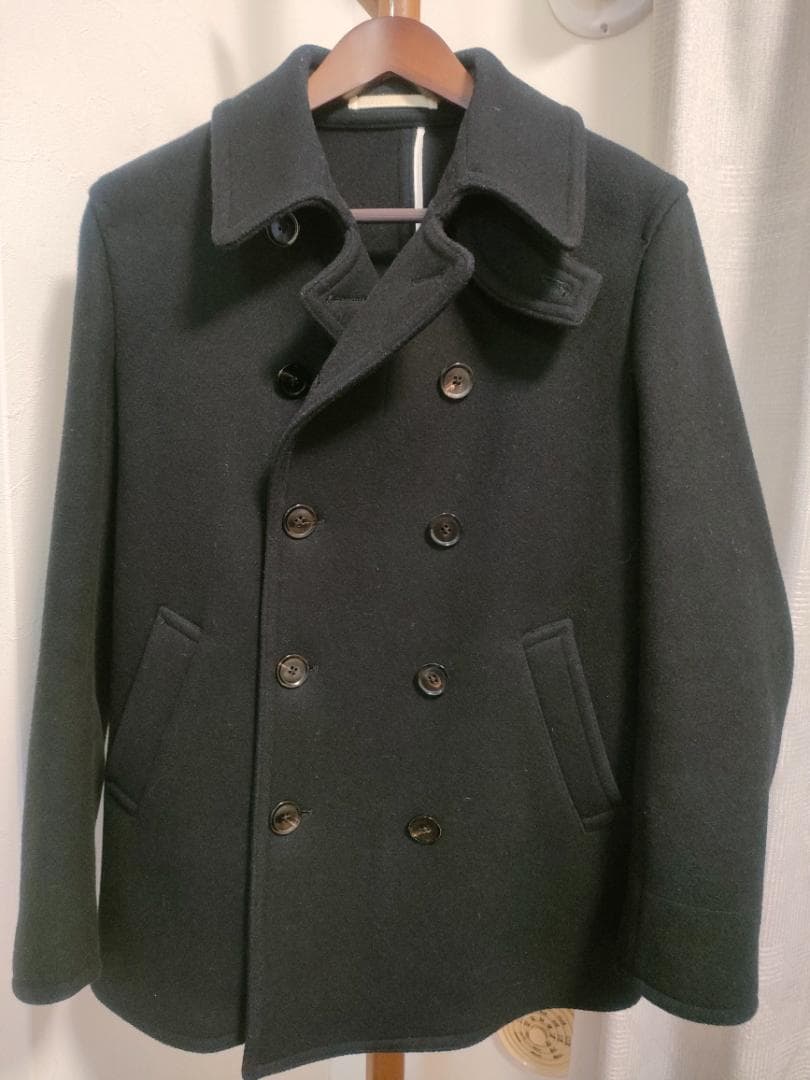 ユニバーサルランゲージウール ピーコート