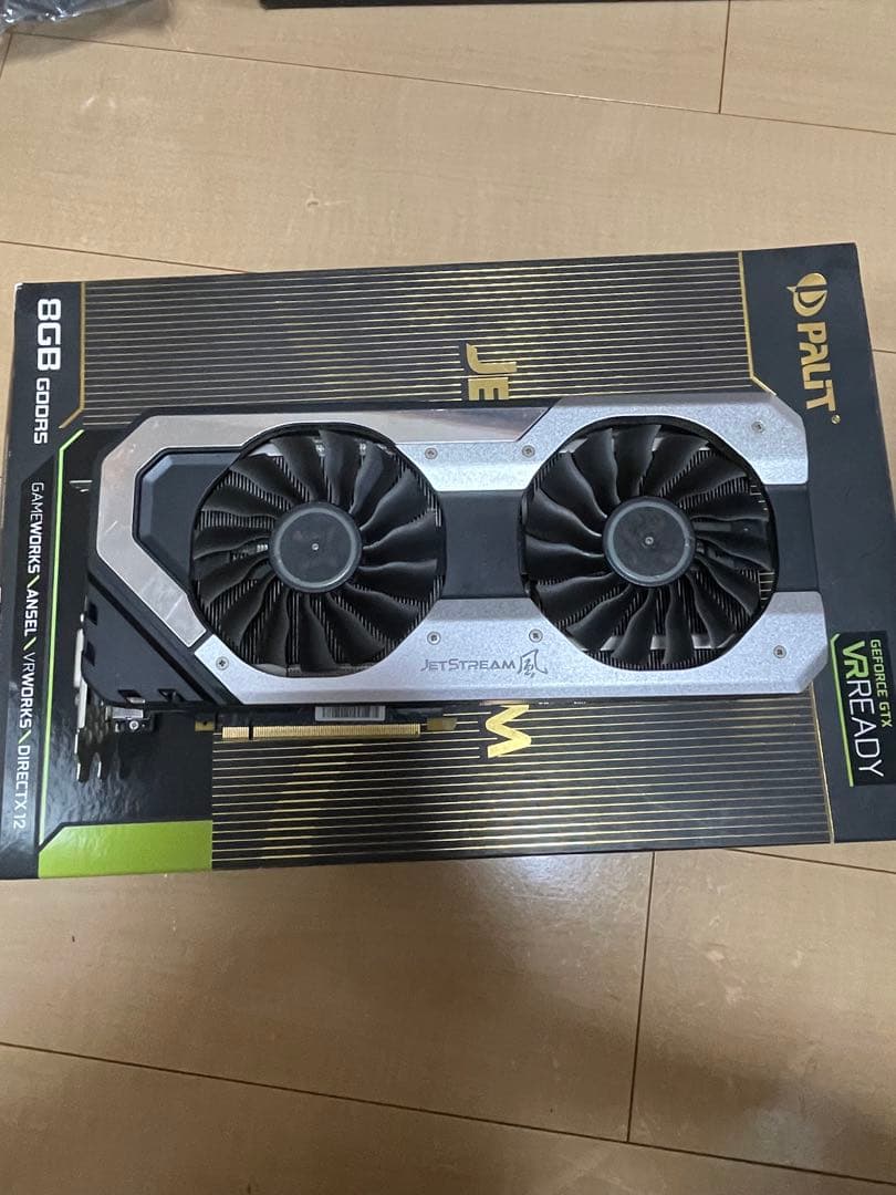 グラフィックボード・グラボ・ビデオカード 1070 PALIT JETSTREAM 8GB