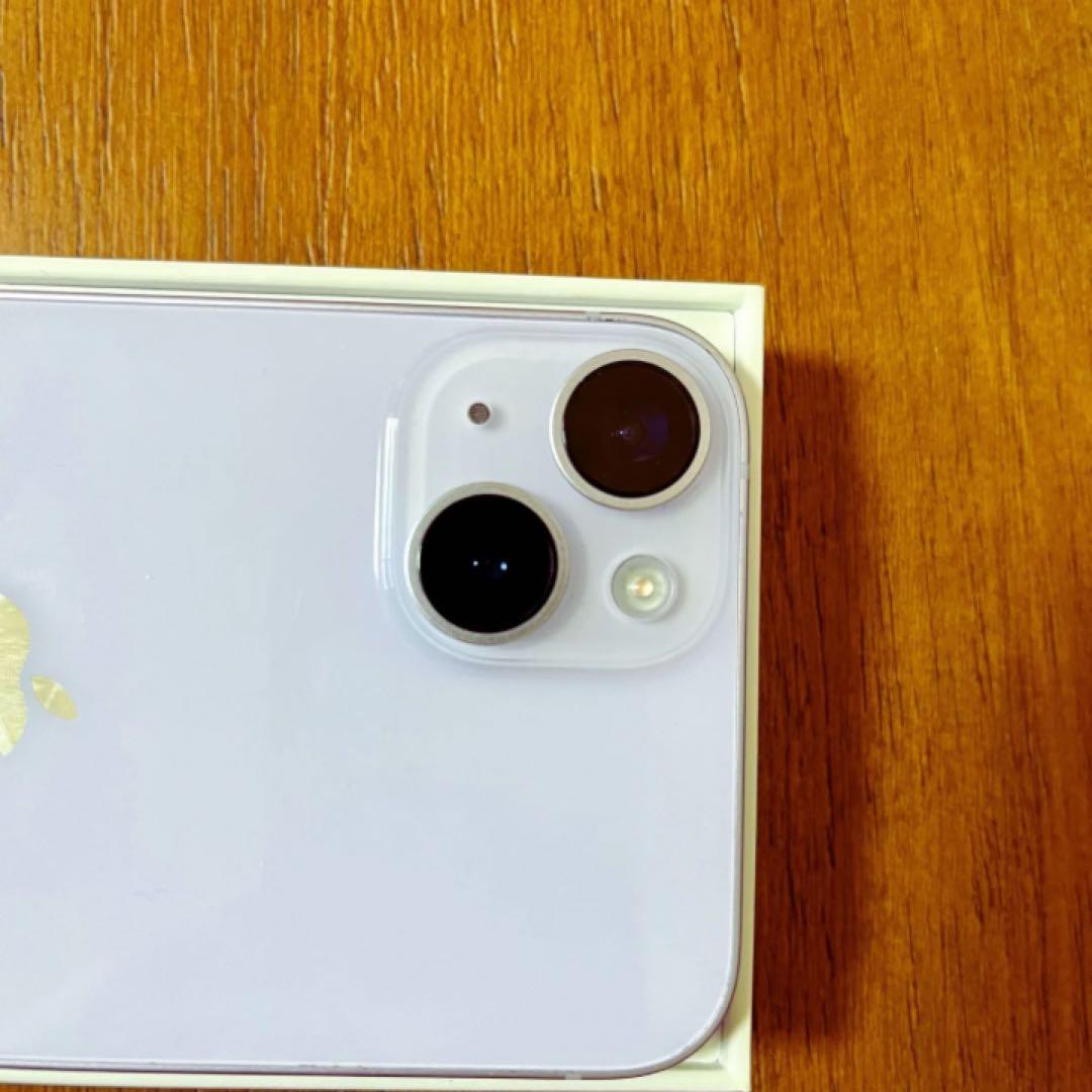 【美品】iPhone14 128GB パープル【SIMフリー】