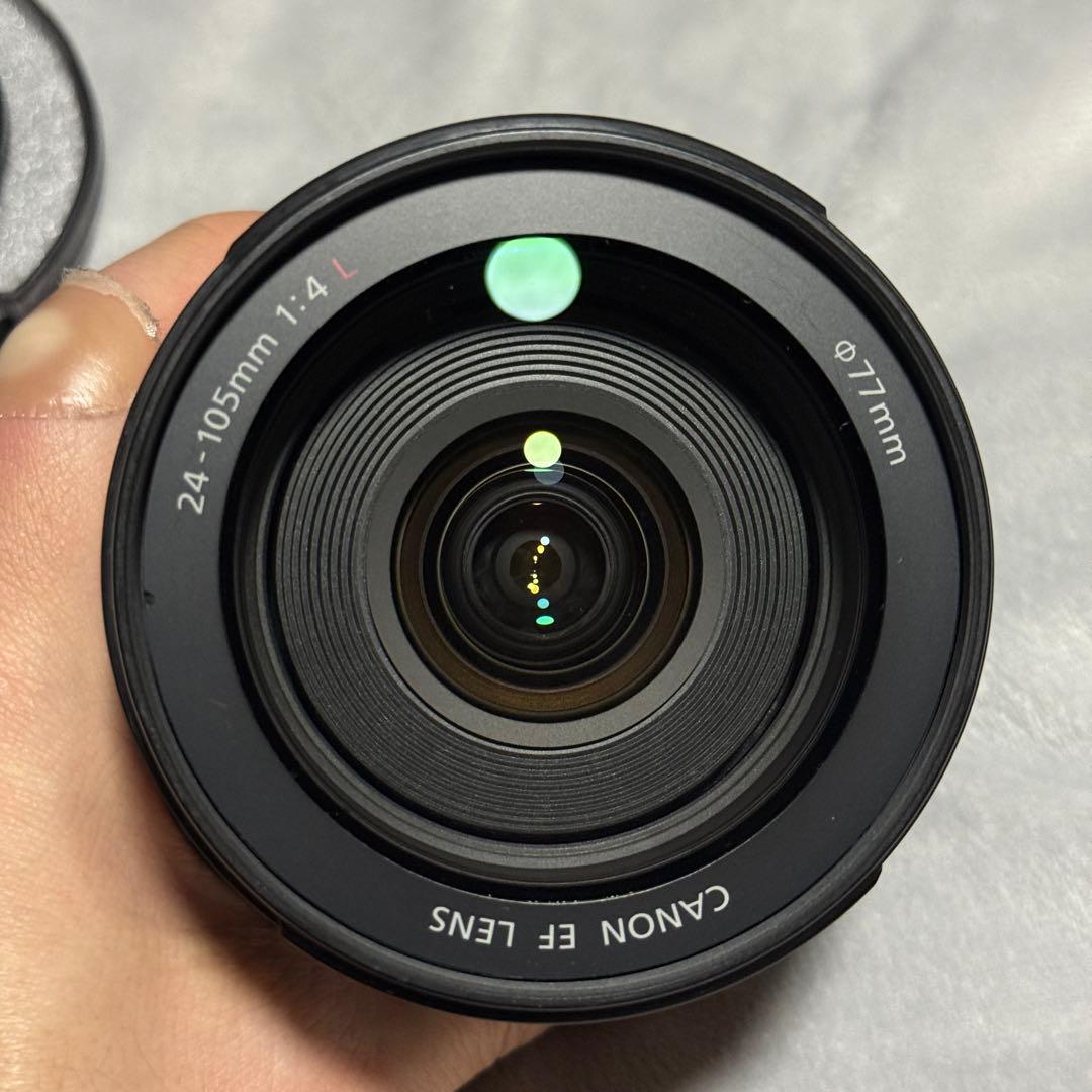 Canon EF 24-105 f4 Lレンズ PLフィルター付き キヤノン