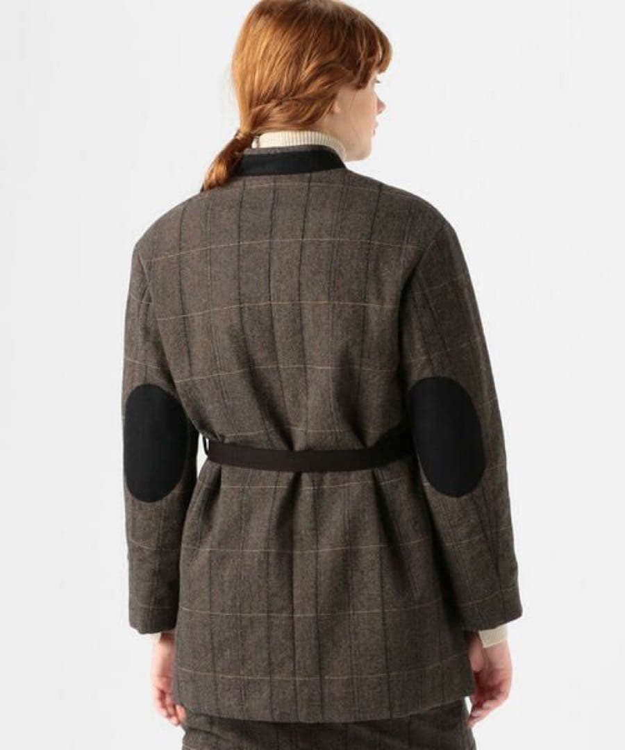 MACPHEE 21AW ヘリンボーンツイード オーバーサイズドジャケット