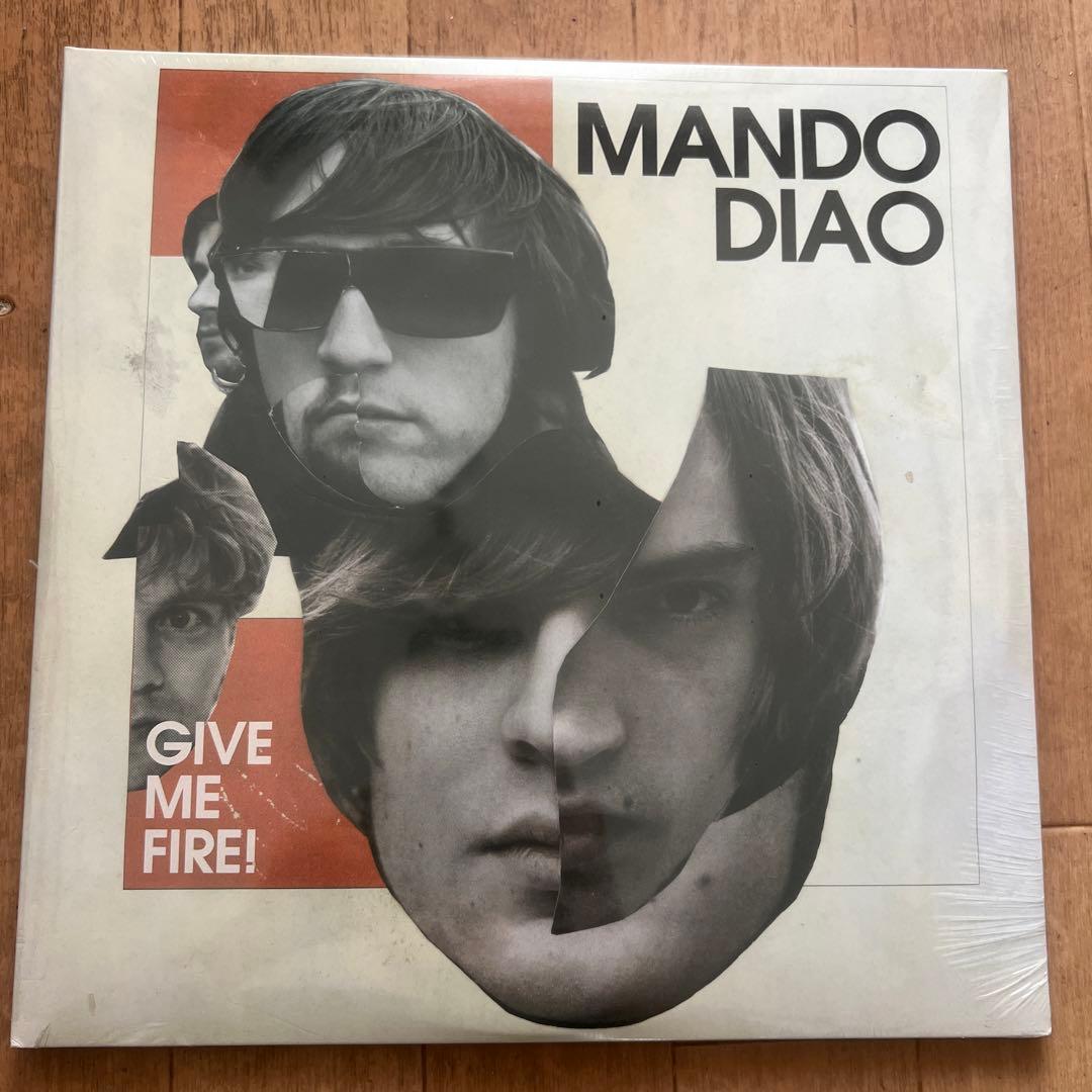 MANDO DIAO GIVE ME FIRE! LP 新品未開封オリジナル盤！